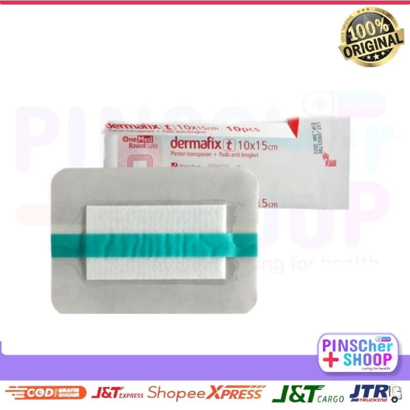 DERMAFIX T PLESTER ANTI AIR 10 x 15 CM SATUAN