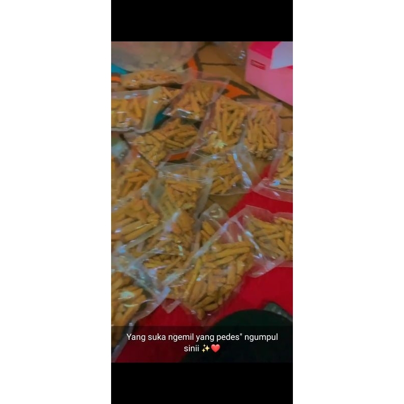 

basreng pedas daun jeruk