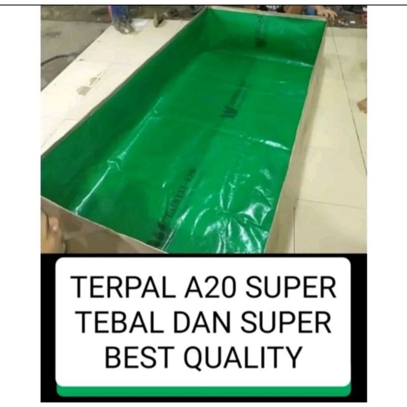 terpal kolam ikan TYPE A20 super bagus berkualitas