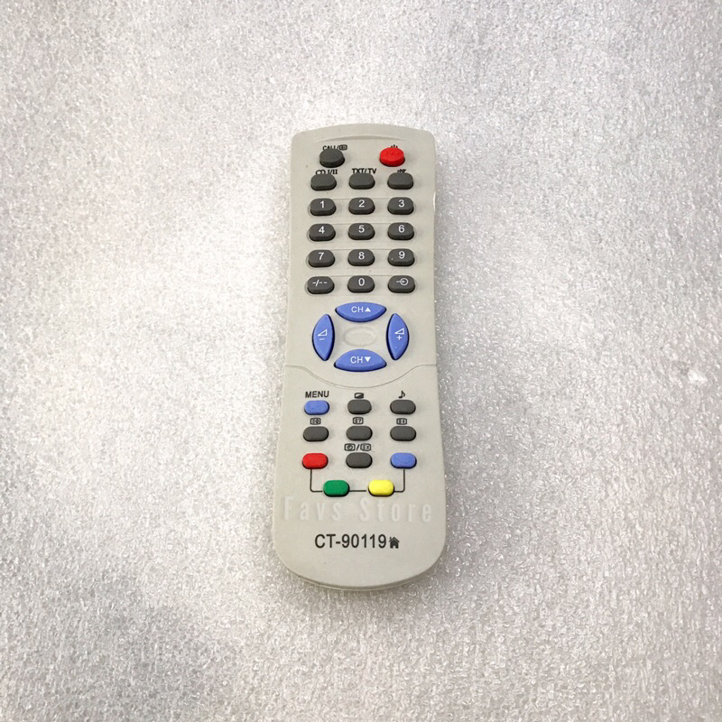 Favs Store Remot Remote Tv Toshiba Tabung Putih Crt Ct 90119 / Remote Toshiba Tabung