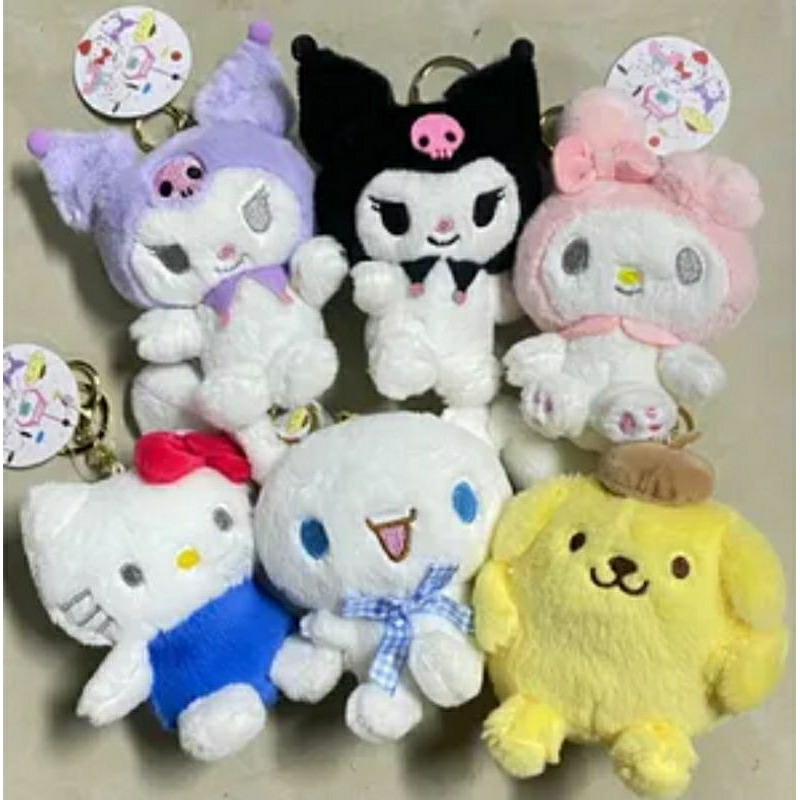 Gantungan Tas Gantungan Kunci Boneka Sanrio Body Hello Kitty My Melody Kuromi Pompompurin Cinnamoroll Pochacco