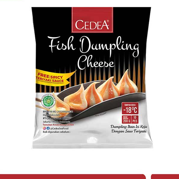 

CEDEA FISH DUMPLING CHEESE 200GR