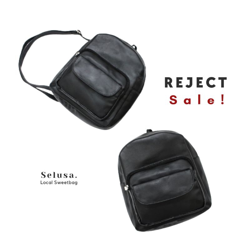 SELUSA REJECT SALE ZEA MINI LEATHER BACKPACK