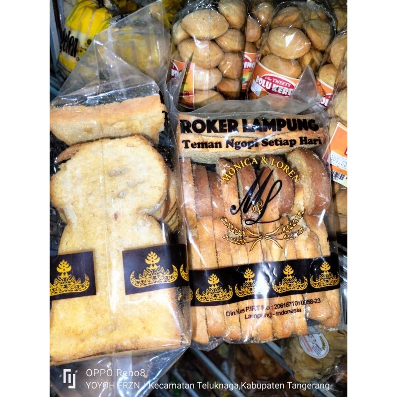 

Roti Kering Lampung Original/Keju