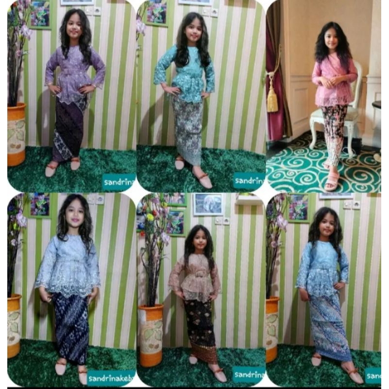 SET KEBAYA KEBAYA ANAK COUPLE KELUARGA KEBAYA ANAK WISUDA