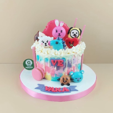 

BT21 UK 15CM / BIRTHDAY CAKE