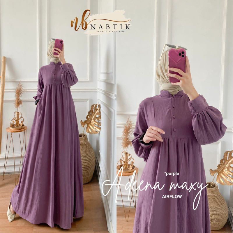 ADEENA MAXY DRESS CRINGKEL AIRFLOW