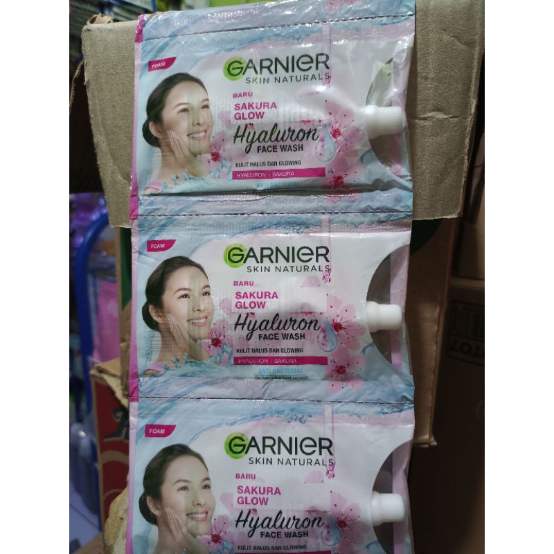 GARNIER Face Wash | Serum Cream Sachet (SATUAN)