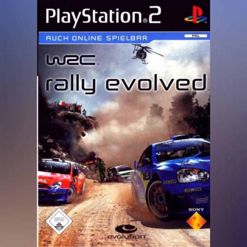 Kaset Ps 2 WRC Rally Evoled