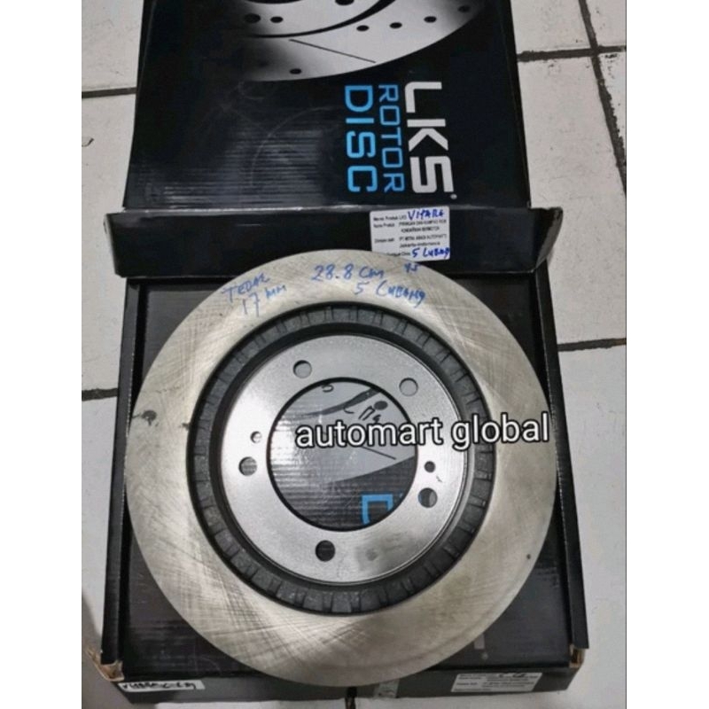 disc brake piringan rem cakram belakang grand Vitara lks