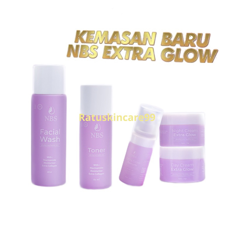 NBS EXTRA GLOW NBS SKINCARE EXTRA GLOW PEMUTIH WAJAH PENGHILANG JERAWAT PENGHILANG FLEK CREAM NBS ORIGINAL