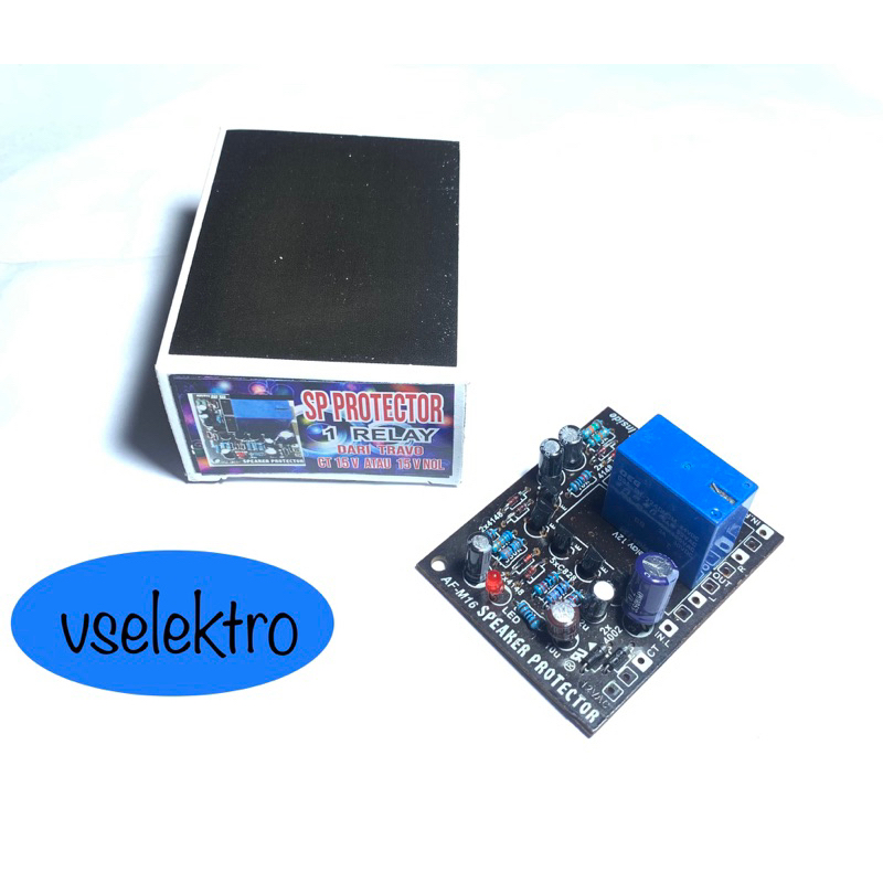 KIT SPEAKER SEPIKER SEPEKER SPIKER PROTECTOR PROTEKTOR PROTEK PROTEC AHG MONO 1 RELAY