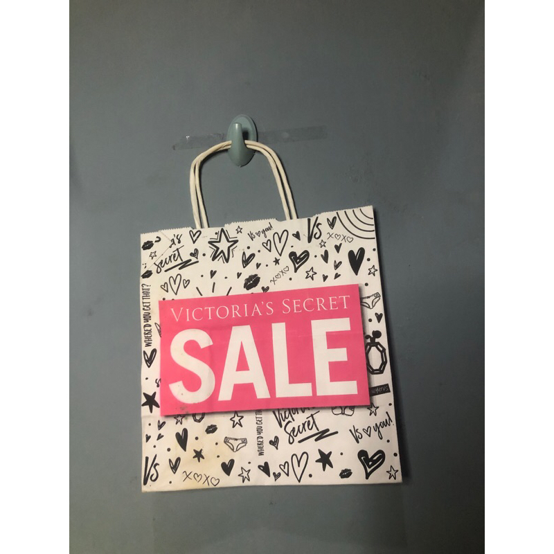 preloved paper bag victoria secret sale