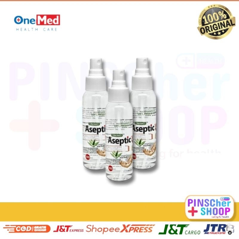 ASEPTIC PLUS 100 ML SPRAY HANDSANITISER ONEMED