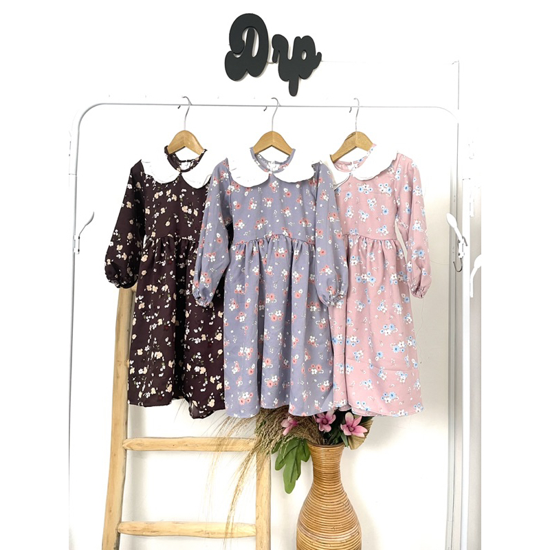 DRPKIDSWEAR - Gamis anak perempuan 2-3 tahun - SALSABILA GAMIS