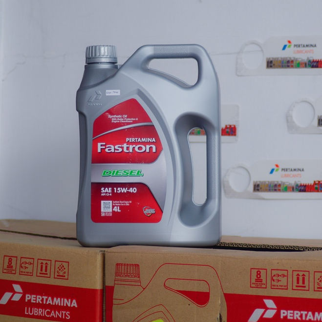 FASTRON DIESEL 15W40  1L dan 4L / Oli Pelumas / Oli Pertamina / Oli Fastron