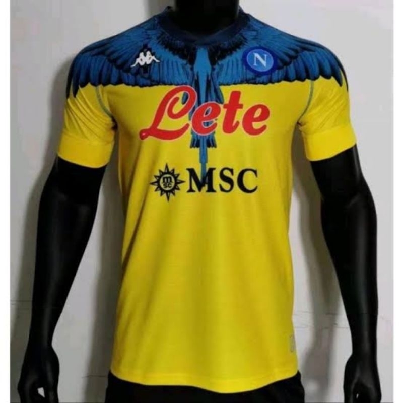 Jersey player issue napoli eagle yellow 21/22