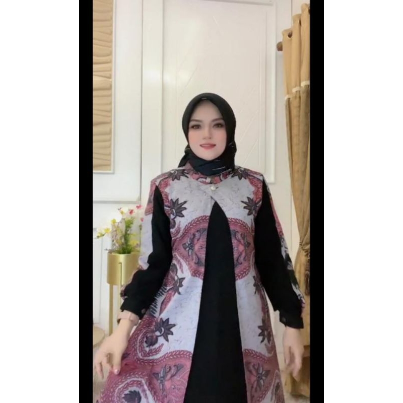 Meisya Gamis batik pejabat