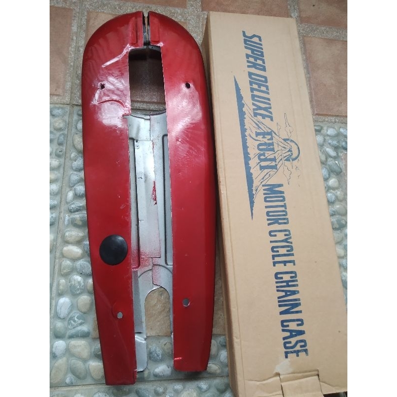 KATENGKAS TUTUP RANTEI RANTE + KARET TUTUP SUZUKI A100  A 100 MERAH