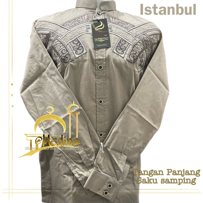 Baju Koko/Taqwa TARBIYAH Tangan Panjang Manset Tipe ISTANBUL