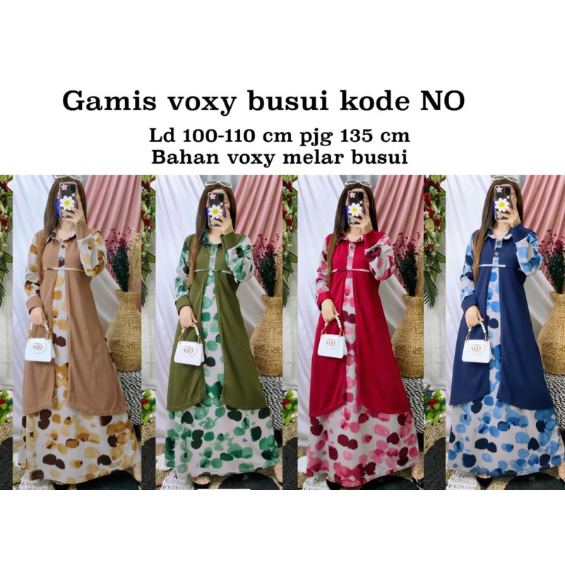 Gamis voxy busui kode NO