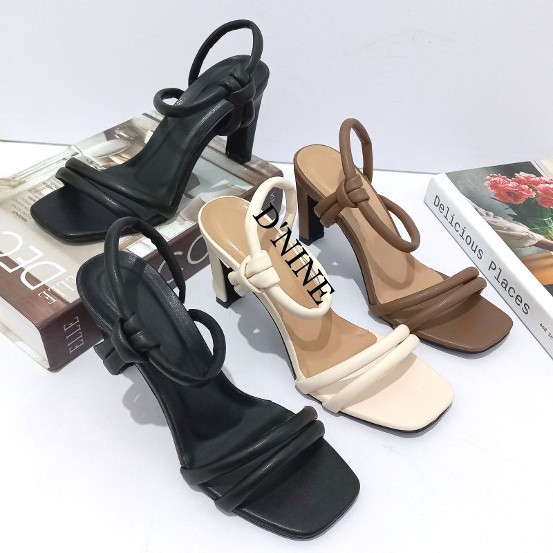 IMELDA IW 10 Sandal heels wanita 9cm