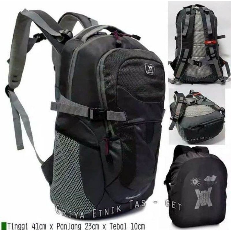 Tas Ransel Backpack GearBag 20L Series 04 # Tas Punggung # Tas Ransel Pria # Tas Sekolah