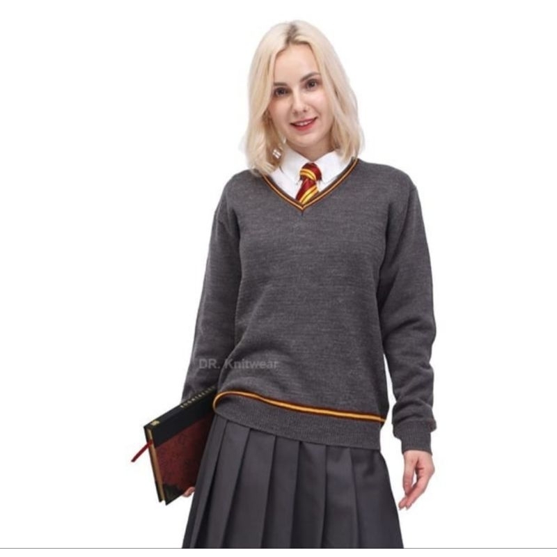 Sweater Rajut Harry Potter Wanita - Sweater Rajut Wanita Premium, Rajut Cewek Berkualitas, Rajut Wanita Bagus, Rajut Cewek Tebal