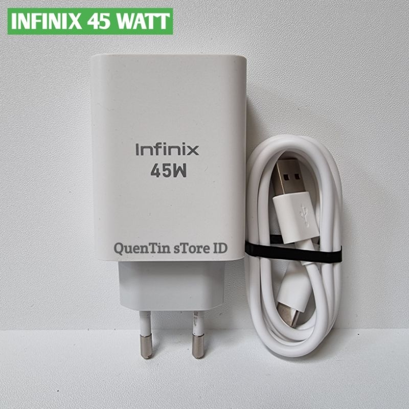 Charger Original Copotan infinix 33 /45 /68 Watt Type C