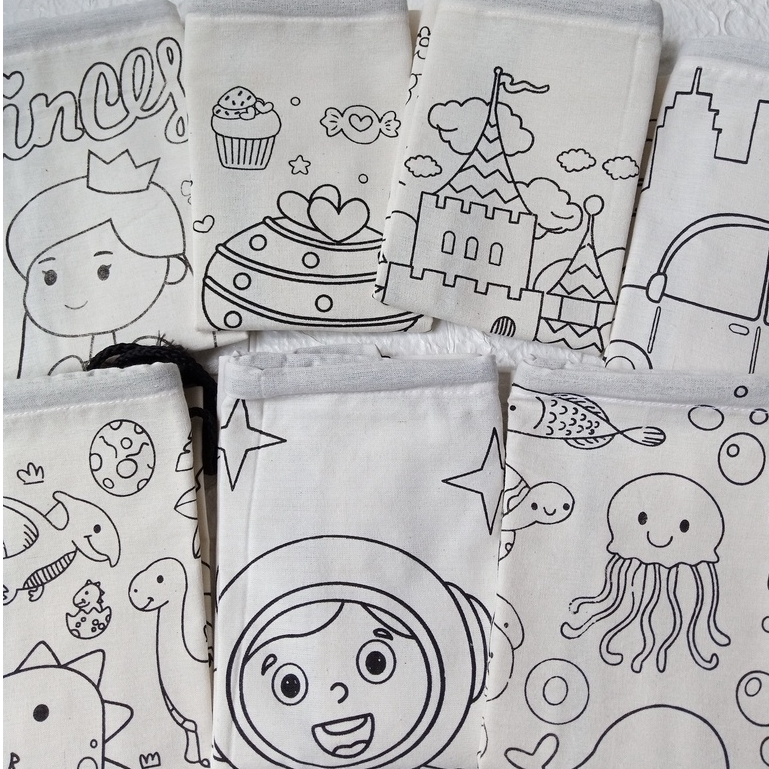 Tas Totebag Anak (Tas Lukis Anak)