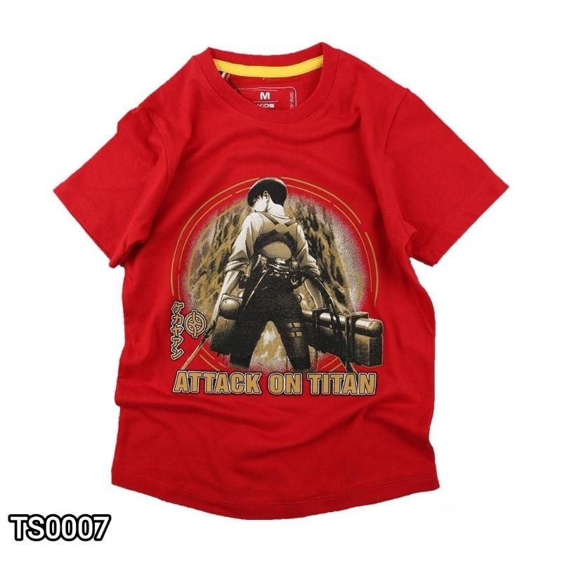 Kakayo Kids/Tshirt /Kaos Anak/Anime/Atasan/Baju/Premium/Unisex/Catton soft