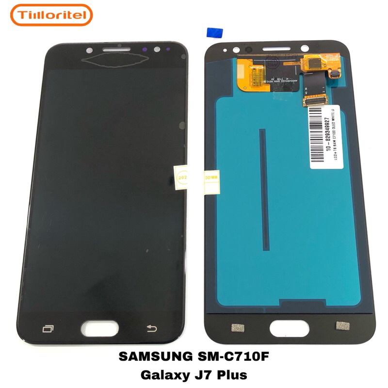 LCD TOUCHSCREEN SAMSUNG GALAXY J7 PLUS / LCD FULLSET SAMSUNG C710 SM-C710F/DS OLED