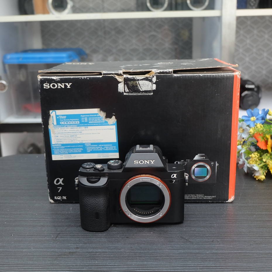 Sony A7 Classic Body Only Kamera Mirrorless Fullset Box Original - Tanpa Lensa -Vms