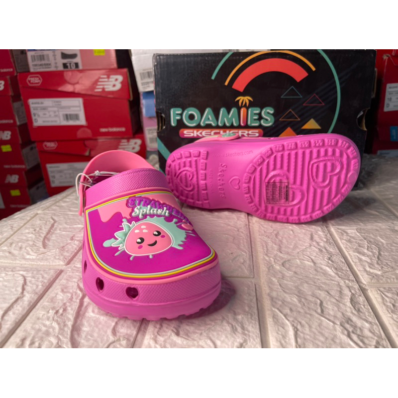 Sendal Anak Skechers Original 308028L/PKMT