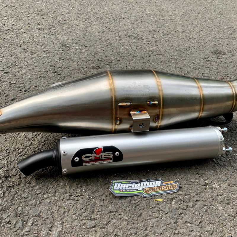SILENCER SELINCER SLENSER KNALPOT CMS NINJA R KR SS ORIGINAL
