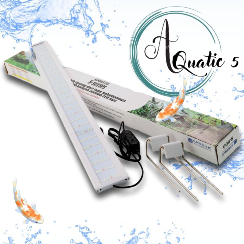 Lampu LED Aquarium Aquascape Kandila S 800