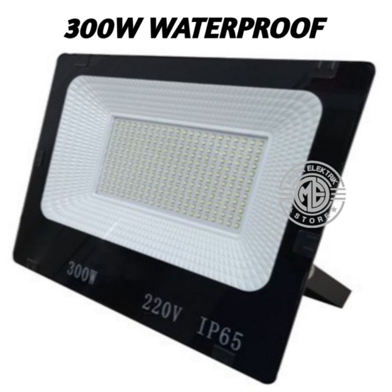 Lampu sorot 300w waterproof flood light SNI LED 300 watt lampu lapangan lampu putsal lampu gor mini socer