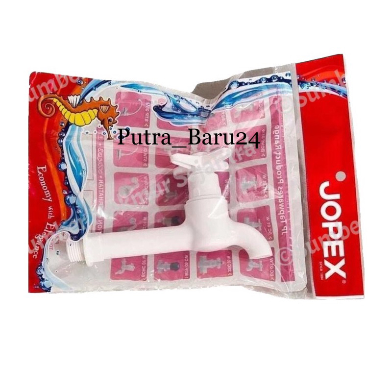 Kran Air Panjang Jopex / Kran Tembok / Kran Kamar Mandi LBC 01W