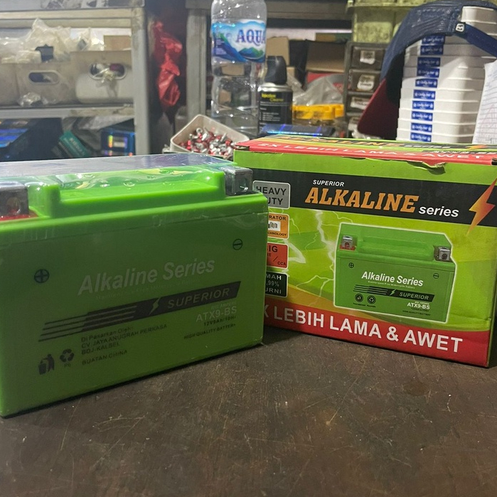 AKI ALKALINE ATX9-BS 9AH/10HR MOTOR NINJA 250R