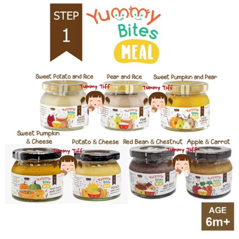 Yummy Bites Meal FREE BUBBLE WRAP Step 1 2 dan 3 yummy bites meals heinz jar  / yummybites