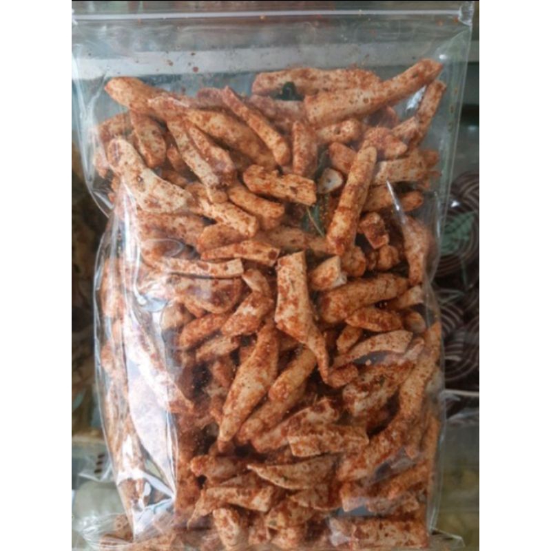 

BASRENG STICK PEDAS AROMA DAUN JERUK BERAT 180 GRAM