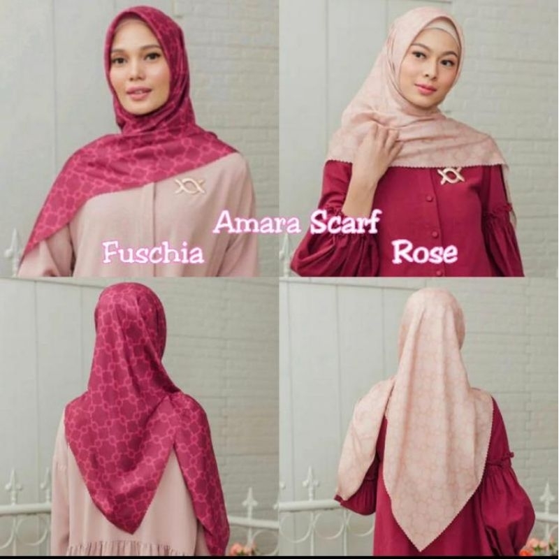 Amara scarf wearing klamby