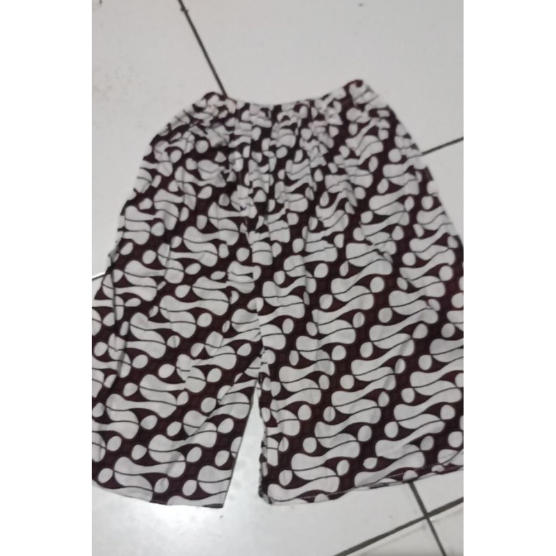 Celana Batik anak buat setelan baju surjan lurik