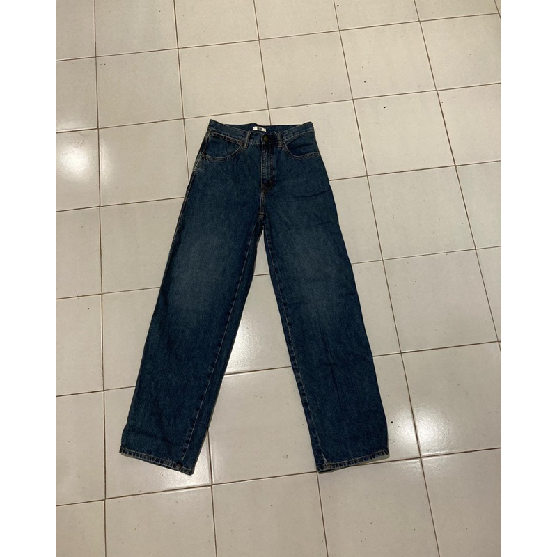 Preloved Uniqlo HW Kulot Jeans