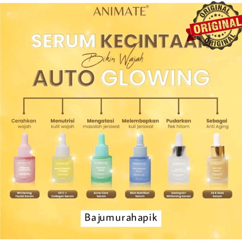 Animate Serum Wajah Facial Essence