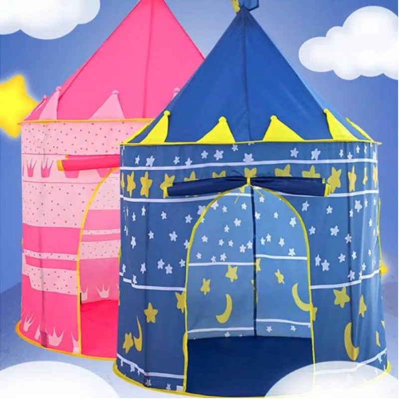 Tenda Istana Anak Bermain Camping Indoor Outdoor / Tenda Camping Castle Anak JUMBO / Tenda Praktis