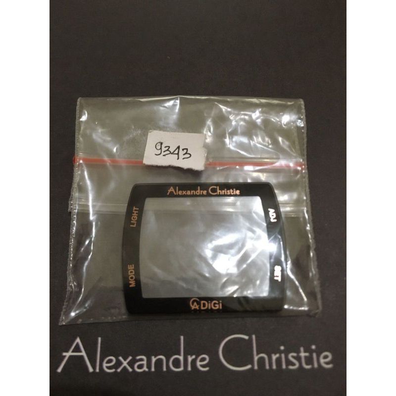 kaca jam tangan Alexandre Christie 9343 m original