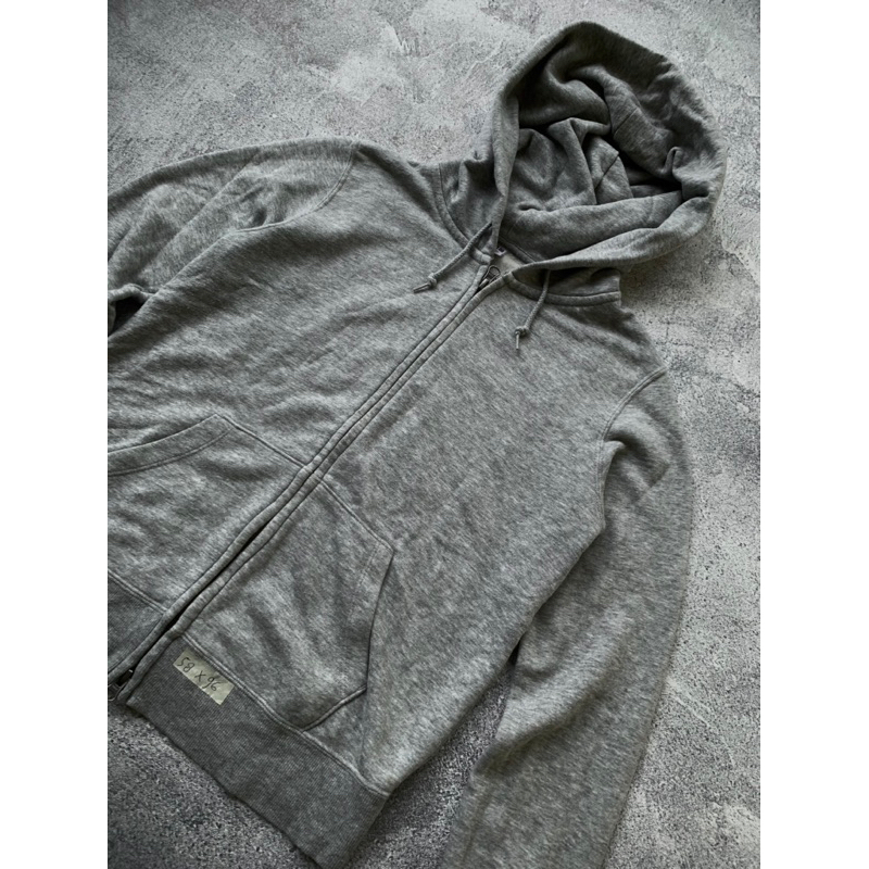 Hoodie UNIQLO Zipper Basic Polos Full Tag UNIQLO Jaket Sweater Pria Wanita Laki Perempuan Cowo Cewe 