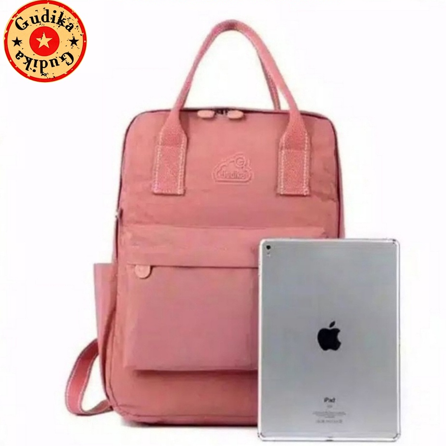 Gudika Bag 5082 - Tas Ransel Besar Backpack Laptop Sekolah Anti Air Korean Style Kekinian Terlaris - Tas Wanita Import Terbaru