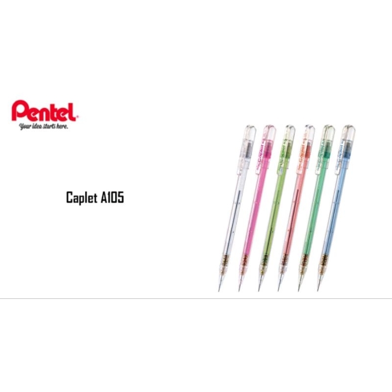 

Pensil Mekanik Pentel / Pencil Mechanik Pentel Caplet 0,5mm